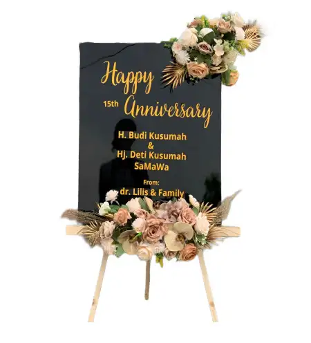 Papan Bunga Akrilik Trusmi Kulon