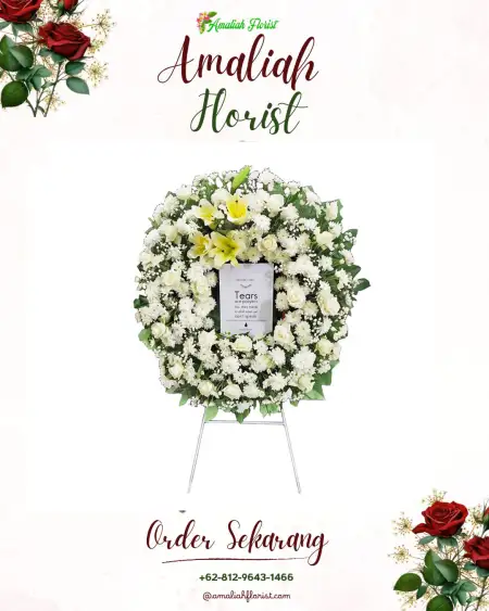 Krans Bunga Duka Trusmi Kulon